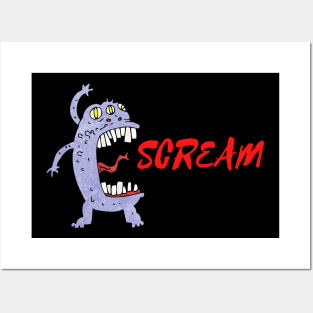 Scream Posters and Art
